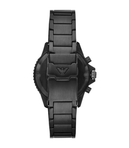 Emporio Armani Diver Svart Stål svart urtavla 43mm Herrklocka AR11363