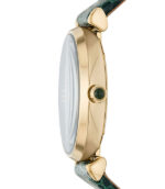 Emporio Armani Grönt Läder 32mm Damklocka AR11403
