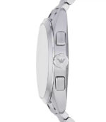 Emporio Armani Claudio Silver Stål grön urtavla 44mm Herrklocka AR11480