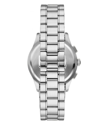 Emporio Armani Paolo Silver Stål grön urtavla 44mm Herrklocka AR11529