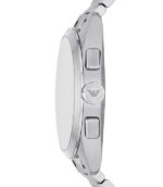 Emporio Armani Claudio Silver Stål Blå Urtavla 43mm Herrklocka AR11541