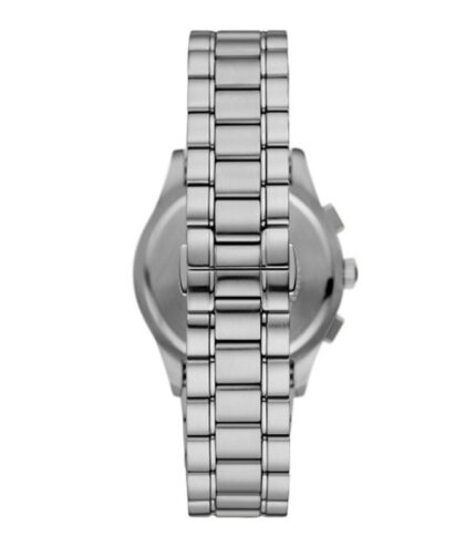 Emporio Armani Paolo Silver Stål Svart Urtavla 42mm Herrklocka AR11602