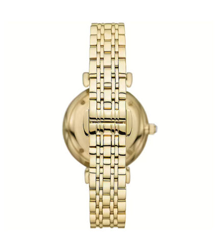 Emporio Armani Gianni T-Bar Guld Stål Guld Urtavla 32mm Damklocka AR11608
