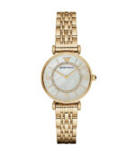 Emporio Armani Gianni T-Bar Guld Stål 32mm Damklocka AR1907