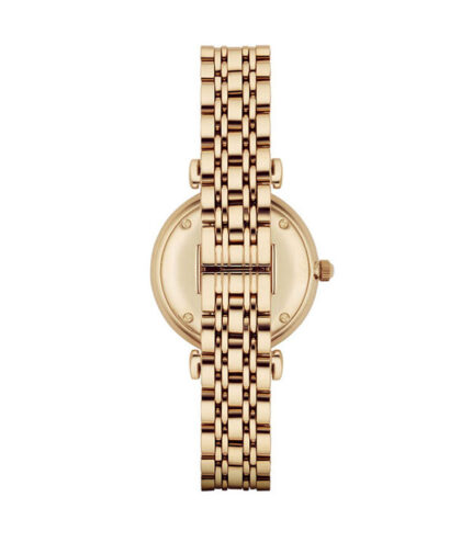 Emporio Armani Gianni T-Bar Guld Stål 32mm Damklocka AR1907