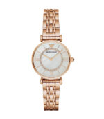 Emporio Armani Gianni T-Bar Roséguld Stål 32mm Damklocka AR1909