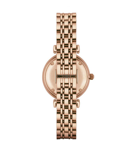 Emporio Armani Gianni T-Bar Roséguld Stål 32mm Damklocka AR1909