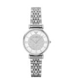 Emporio Armani Gianni T-bar Silver/Guld Stål 32mm Damklocka AR1925