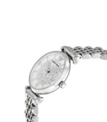 Emporio Armani Gianni T-bar Silver/Guld Stål 32mm Damklocka AR1925