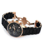 Emporio Armani Sportivo Svart Sillikon svart urtavla 43mm Herrklocka AR5905