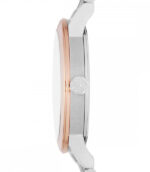 Burberry The City Silver/Roséguld Stål Vit Urtavla 40mm Unisexklocka BU9006