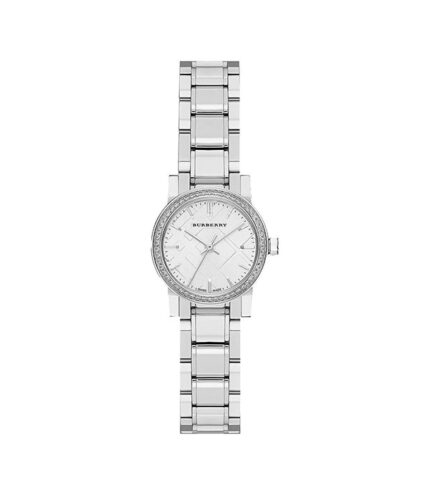 Burberry The City Silver Stål Silver Urtavla 25mm Damklocka BU9220