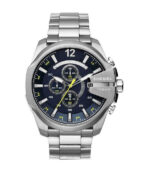 Diesel Mega Mega Chief Silver Stål 51mm Herrklocka DZ4465