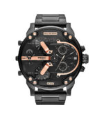 Diesel Mr.Daddy 2.0 Svart Stål Svart Urtavla 56mm Herrklocka DZ7312