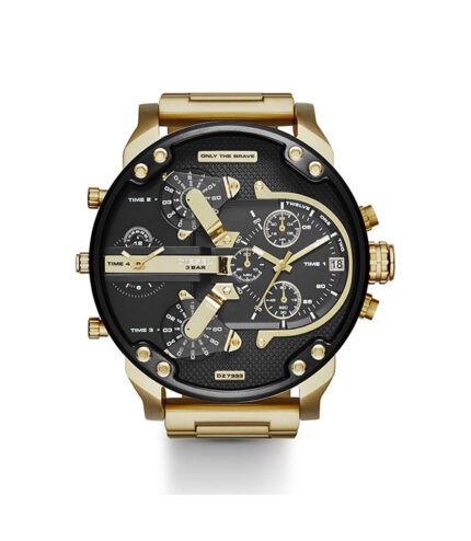 Diesel Mr.Daddy Mr.Daddy Guld Stål 57mm Herrklocka DZ7333