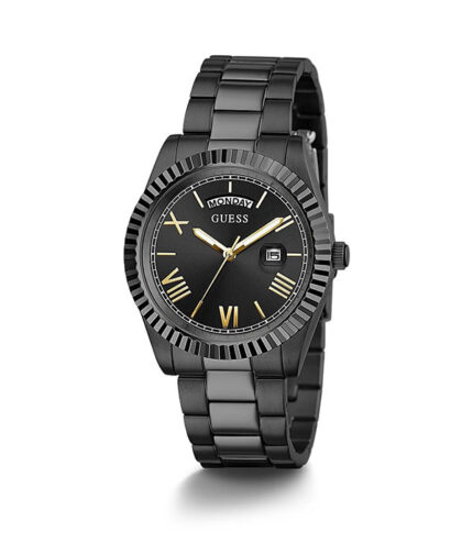 Guess Connoisseur Connoisseur Svart Stål 44mm Herrklocka GW0265G4