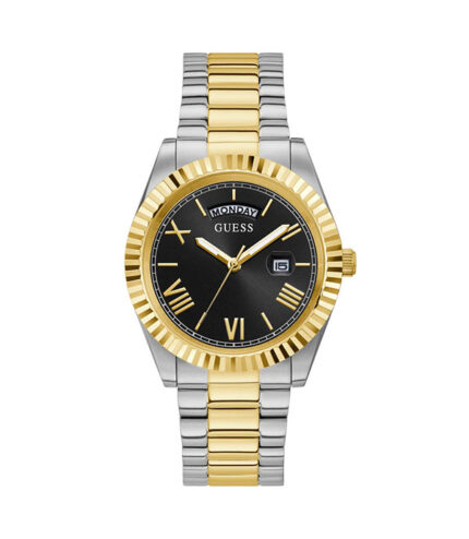 Guess Connoisseur Silver/Guld Stål 42mm Herrklocka GW0265G5