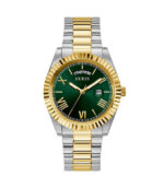 Guess Connoisseur Silver/Guld Stål 42mm Herrklocka GW0265G8