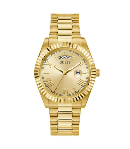 Guess Connoisseur Guld Stål 42mm Herrklocka GW0265G2