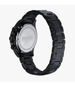 Hugo Boss Ikon Svart Stål svart urtavla 44mm Herrklocka 1512961