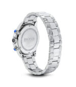 Hugo Boss Ikon Silver Stål svart urtavla 44mm Herrklocka 1512965
