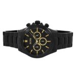 Hugo Boss Ikon Svart Stål svart urtavla 44mm Herrklocka 1513278