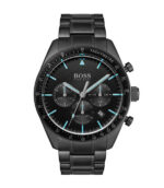 Hugo Boss Trophy Svart Stål 44mm Herrklocka 1513675