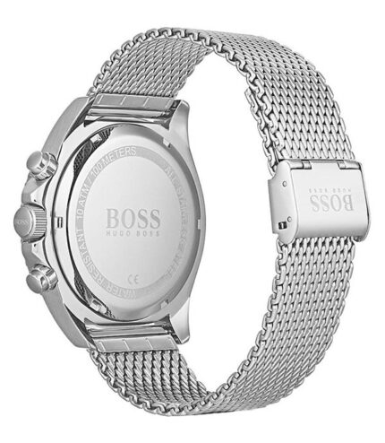Hugo Boss Ocean Edition Silver Stål svart urtavla 44mm Herrklocka 1513701