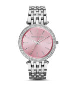 Michael Kors Darci Silver Stål Rosa Urtavla 39mm Damklocka MK3352