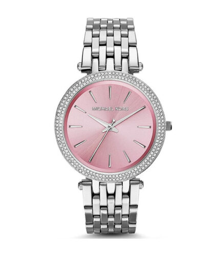 Michael Kors Darci Silver Stål Rosa Urtavla 39mm Damklocka MK3352