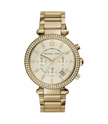 Michael Kors Parker Guld Stål Guld Urtavla 39mm Damklocka MK5354
