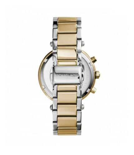 Michael Kors Parker Silver/Guld Stål 39mm Damklocka MK5626