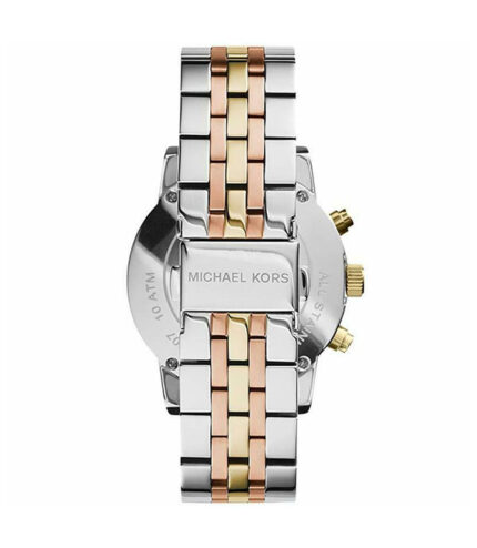 Michael Kors Ritz Silver/Guld/Roséguld Stål 38mm Damklocka MK5650