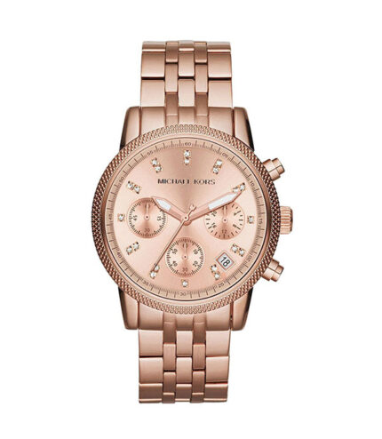 Michael Kors Ritz Roséguld Stål 38mm Damklocka MK6077