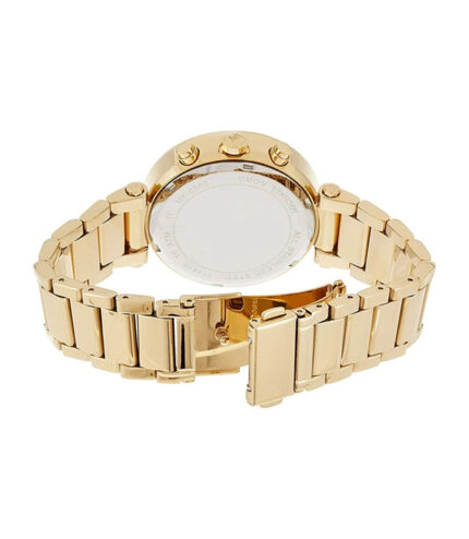 Michael Kors Parker Guld Stål Grön Urtavla 39mm Damklocka MK6263