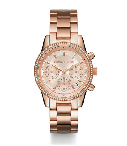 Michael Kors Ritz Roséguld Stål 38mm Damklocka MK6357
