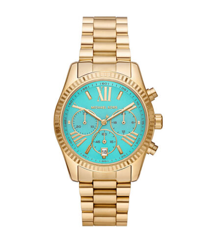Michael Kors Chronograph Guld Stål 38mm Damklocka MK7216