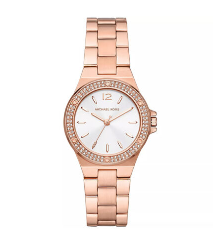 Michael Kors Lennox Roséguld Stål 33mm Damklocka MK7279