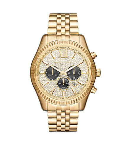 Michael Kors Lexington Guld Stål 38mm Damklocka MK8494