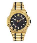 Versace Chain Reaction Guld Stål 45mm Herrklocka VEDY00619