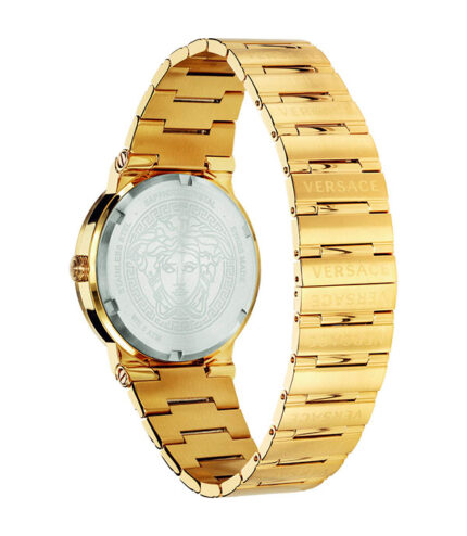 Versace Greca Logo Guld Stål 41mm Herrklocka VEVI00520