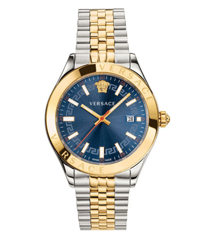 Versace Hellenyium Silver/Guld Stål 42mm Herrklocka VEVK00520