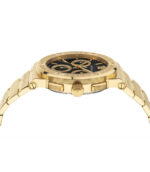 Versace Greca Logo Guld Stål 43mm Herrklocka VEZ900421