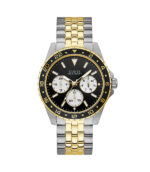 GUESS Odyssey Silver/Guld Stål 44mm Herrklocka W1107G6
