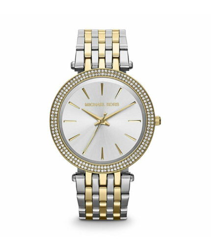 Michael Kors Darci Silver/Guld Stål 39mm Damklocka MK3215